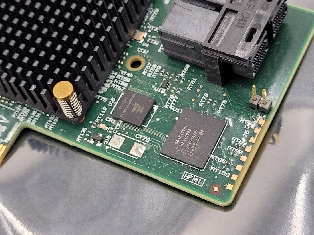 Intel RS3UC080J PCIe x8 Gen3 SAS/SATA RAID Controller HBA Tested 2x SFF-8643