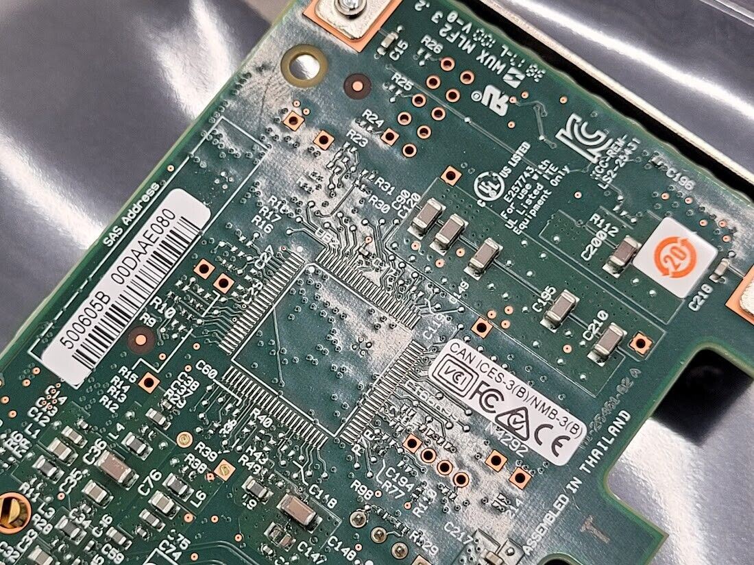 Intel RS3UC080J PCIe x8 Gen3 SAS/SATA RAID Controller HBA Tested 2x SFF-8643