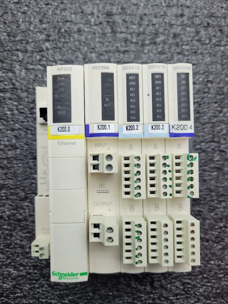 Schneider Telemecanique STBNIP2212 Ethernet MB NIM PLC Control Advantys Unit E