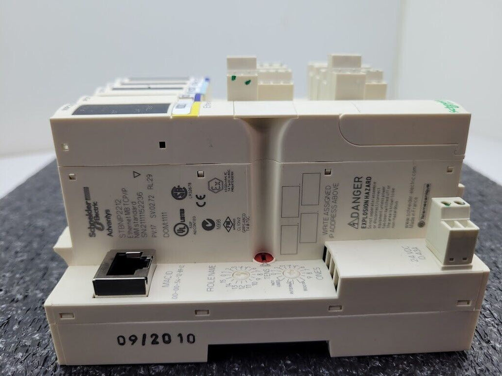 Schneider Telemecanique STBNIP2212 Ethernet MB NIM PLC Control Advantys Unit E