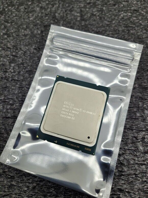 Intel Xeon E5-2648Lv2 10-Core 1.9GHz LGA2011 Server Processor CPU SR1A2