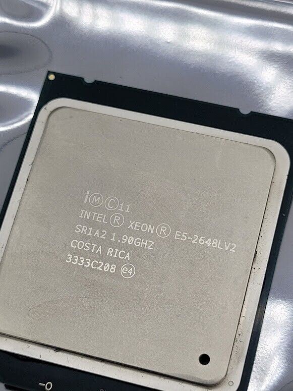 Intel Xeon E5-2648Lv2 10-Core 1.9GHz LGA2011 Server Processor CPU SR1A2