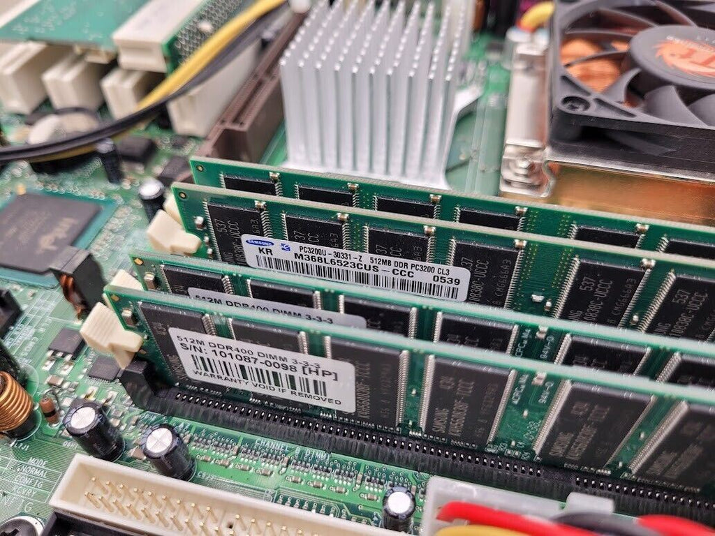 Intel Computer D865GBF D865PERC Pentium 4 2.8Ghz CPU 2GB Ram Tested Working