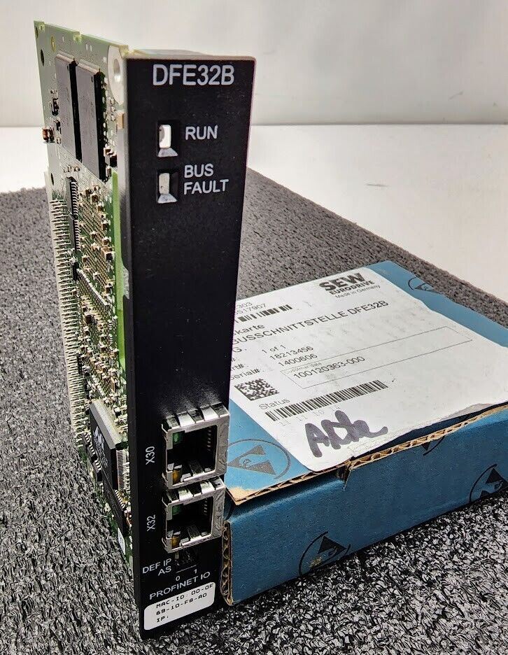 SEW EURODRIVE 18213456 Gateway Fieldbus PROFINET Interface DFE32B NEW