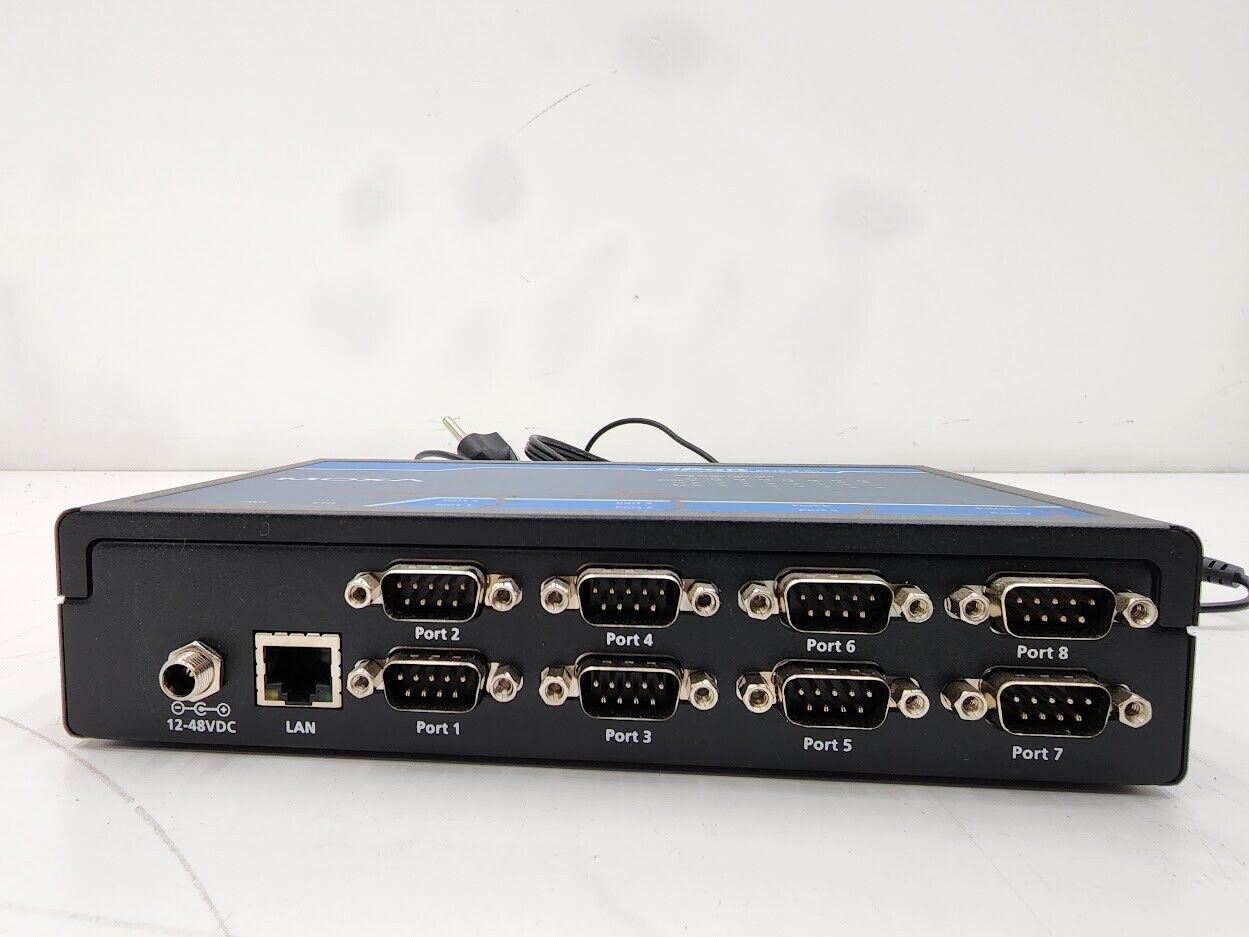 Moxa NPort 5610-8-DTL V1.0.1 Serial Device Server MSIP-REM-MXA-NPort5610-8DTL
