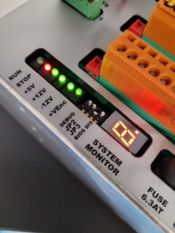 SCM Tech 80 Rack KVR6 4AMECH KVR.M006.R0434 CNC Controller for Parts or Repair