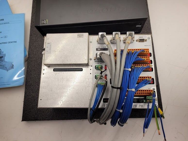 SCM Tech 80 Rack KVR6 4AMECH KVR.M006.R0434 CNC Controller for Parts or Repair