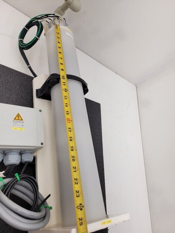 Heateflex LH1-1-12-W-A08 400V 17A 3Ph Ultra Pure Fluid Heater 6.8kW PVDF/PFA