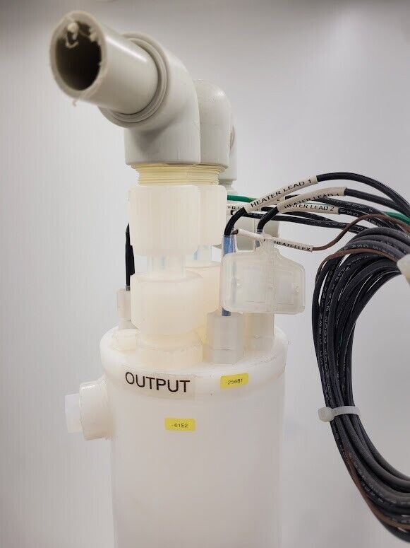 Heateflex LH1-1-12-W-A08 400V 17A 3Ph Ultra Pure Fluid Heater 6.8kW PVDF/PFA