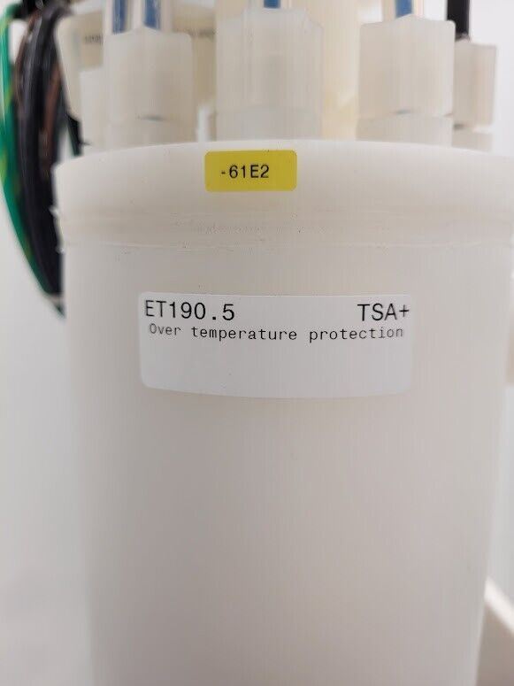 Heateflex LH1-1-12-W-A08 400V 17A 3Ph Ultra Pure Fluid Heater 6.8kW PVDF/PFA