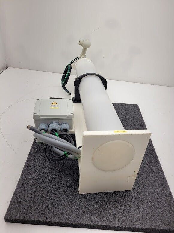 Heateflex LH1-1-12-W-A08 400V 17A 3Ph Ultra Pure Fluid Heater 6.8kW PVDF/PFA