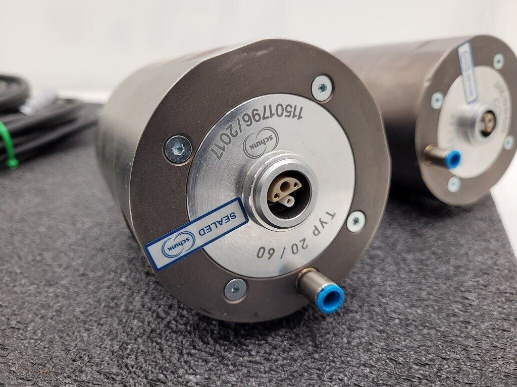 Schunk Ultrasonic Welding Head Pair w/ Cables Type 20/60 Sonosystem PTP-0219