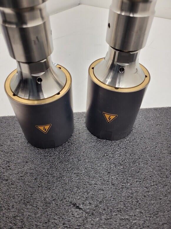 Schunk Ultrasonic Welding Head Pair w/ Cables Type 20/60 Sonosystem PTP-0219