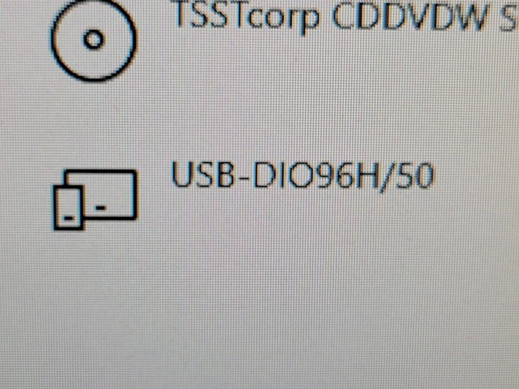 Measurement Computing USB-DIO96H/50 96-Channel Digital I/O DAQ Power On Tested