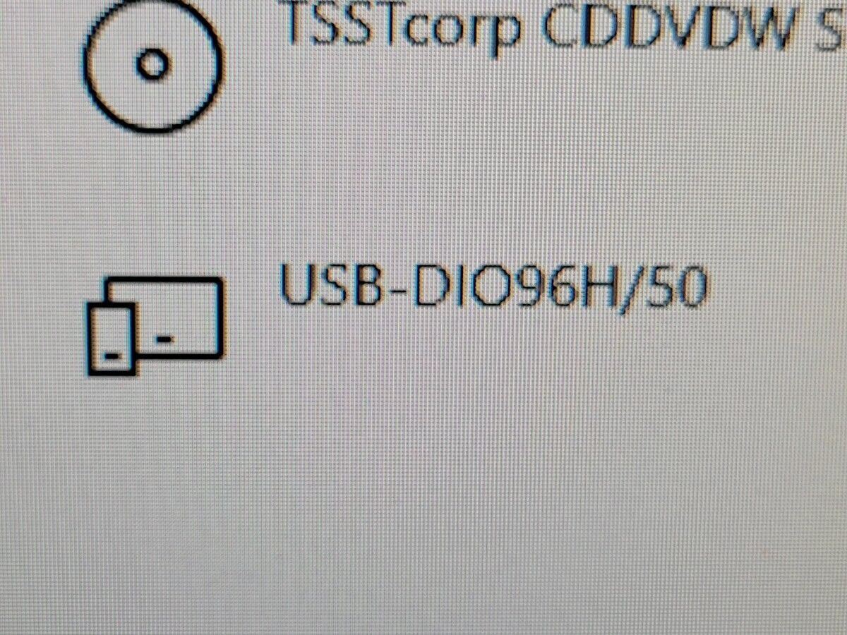 Measurement Computing USB-DIO96H/50 96-Channel Digital I/O DAQ Power On Tested