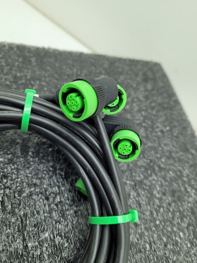 Lot of 5 IFM OGH-FPKG/US-100 Diffuse Reflection Sensor OG5121 w/ Cables