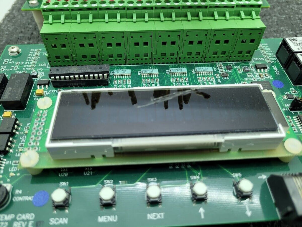 Lot of 2 SierraTherm 5-48-00072 REV E LCD Overtemp Control Board PCB