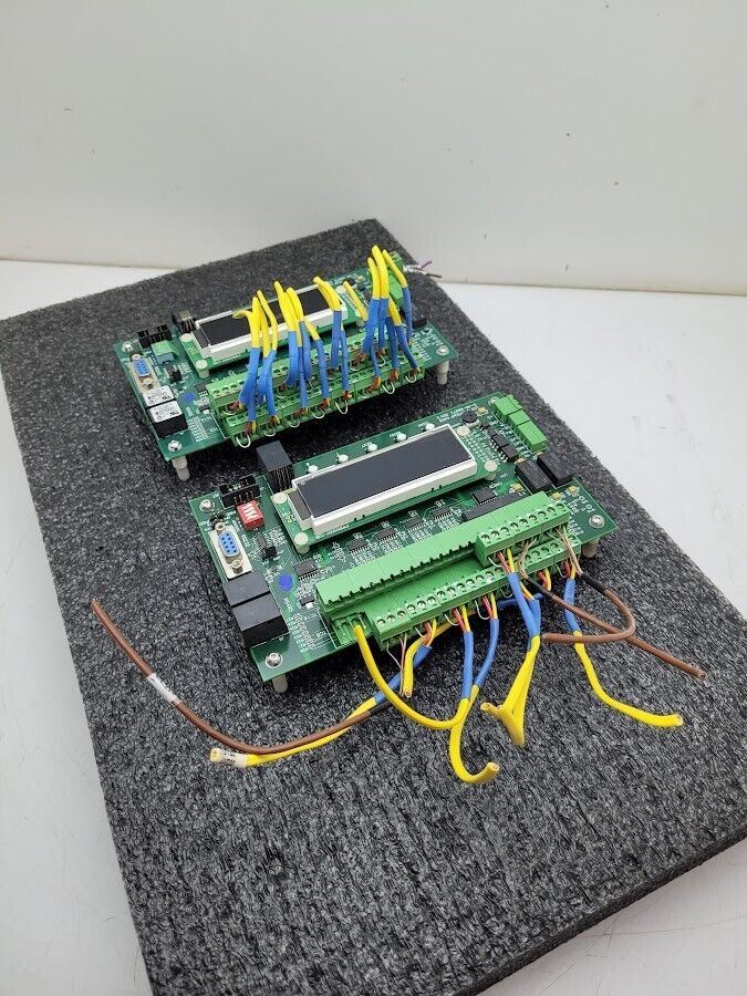 Lot of 2 SierraTherm 5-48-00072 REV E LCD Overtemp Control Board PCB