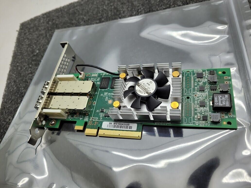QLogic QLE2672 16Gb FC or 10GbE Ethernet Dual Port PCI-e 2.0 3.0 HBA CNA NIC LC
