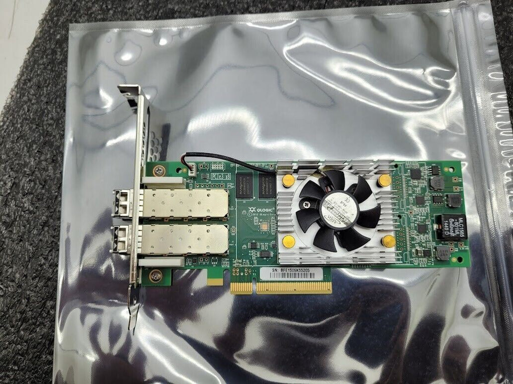 QLogic QLE2672 16Gb FC or 10GbE Ethernet Dual Port PCI-e 2.0 3.0 HBA CNA NIC LC