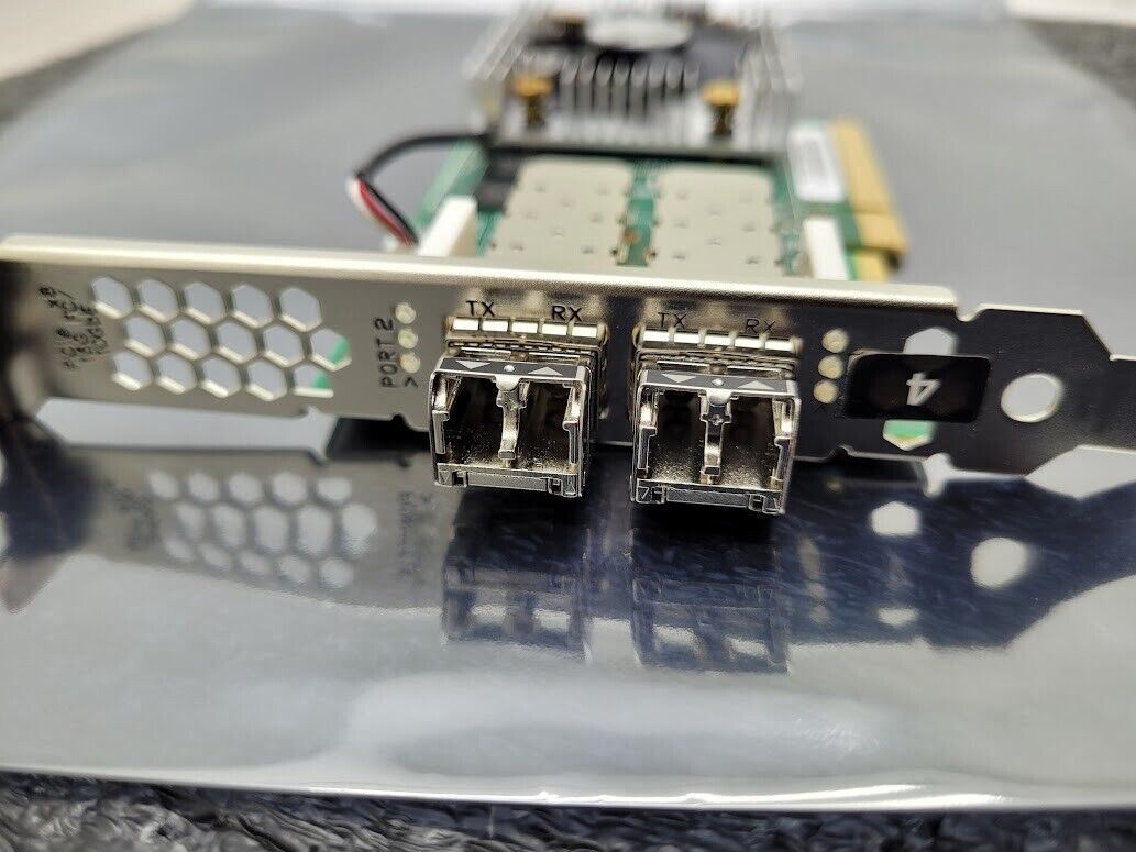 QLogic QLE2672 16Gb FC or 10GbE Ethernet Dual Port PCI-e 2.0 3.0 HBA CNA NIC LC