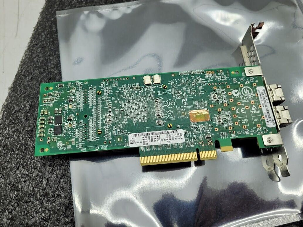 QLogic QLE2672 16Gb FC or 10GbE Ethernet Dual Port PCI-e 2.0 3.0 HBA CNA NIC LC