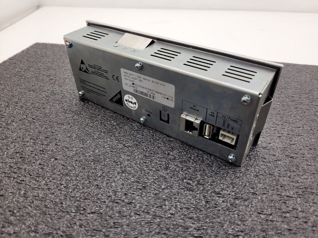 Elrest 24711.1000 ASYS AOPT 350  Operator Panel Interface T154806 HMI USB Enet B