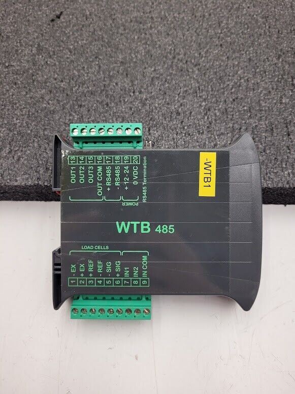 Bosche Wagetechnik Weight Transmitter WTB 485 DIN Rail Weighing Transmitter 24V