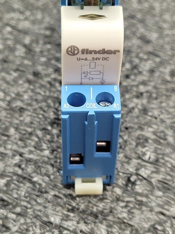 Finder 97.02 Relay Socket 8A 250V 24VDC Relay 46.52.9.024.0040 Tested Working