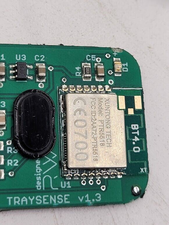 Marmon ITS TraySense V3.1 w/ XunTong PTR5518 Bluetooth 4.0 Low Energy RF Module