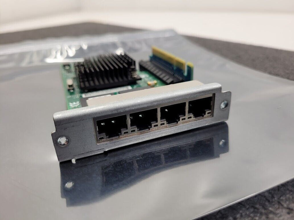 Intel OEM Dell 09YD6K 4 Port Gigabit Ethernet Adapter PCI-E 2.1 Custom Bracket