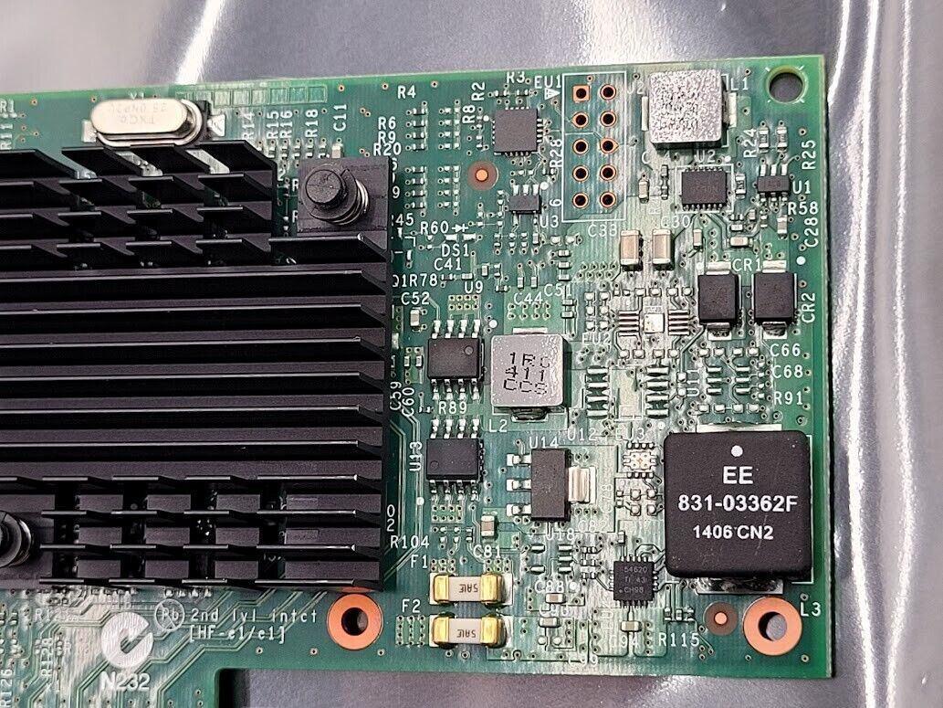 Intel OEM Dell 09YD6K 4 Port Gigabit Ethernet Adapter PCI-E 2.1 Custom Bracket