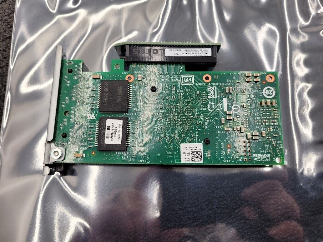 Intel OEM Dell 09YD6K 4 Port Gigabit Ethernet Adapter PCI-E 2.1 Custom Bracket