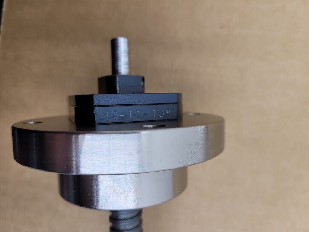 1505 Kuroda ABB Recirculating Ball Screw 12" OAL 6" Travel 5mm lead 8mm Shaft