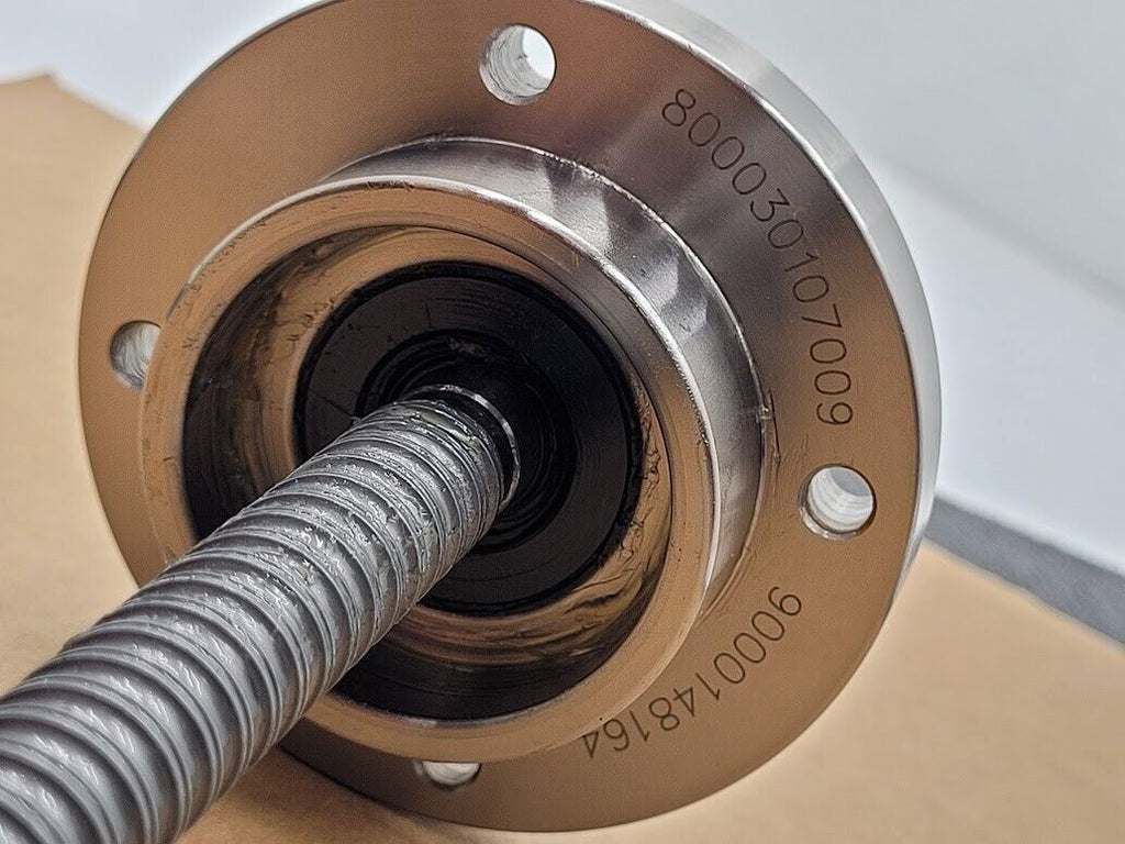 1505 Kuroda ABB Recirculating Ball Screw 12" OAL 6" Travel 5mm lead 8mm Shaft