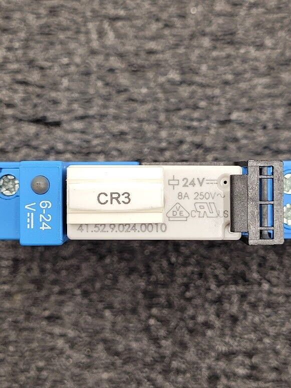 Finder 93.02.7.024 Socket Type Relay 41.52.9.024.0010 8A 250V 24VDC Coil DIN