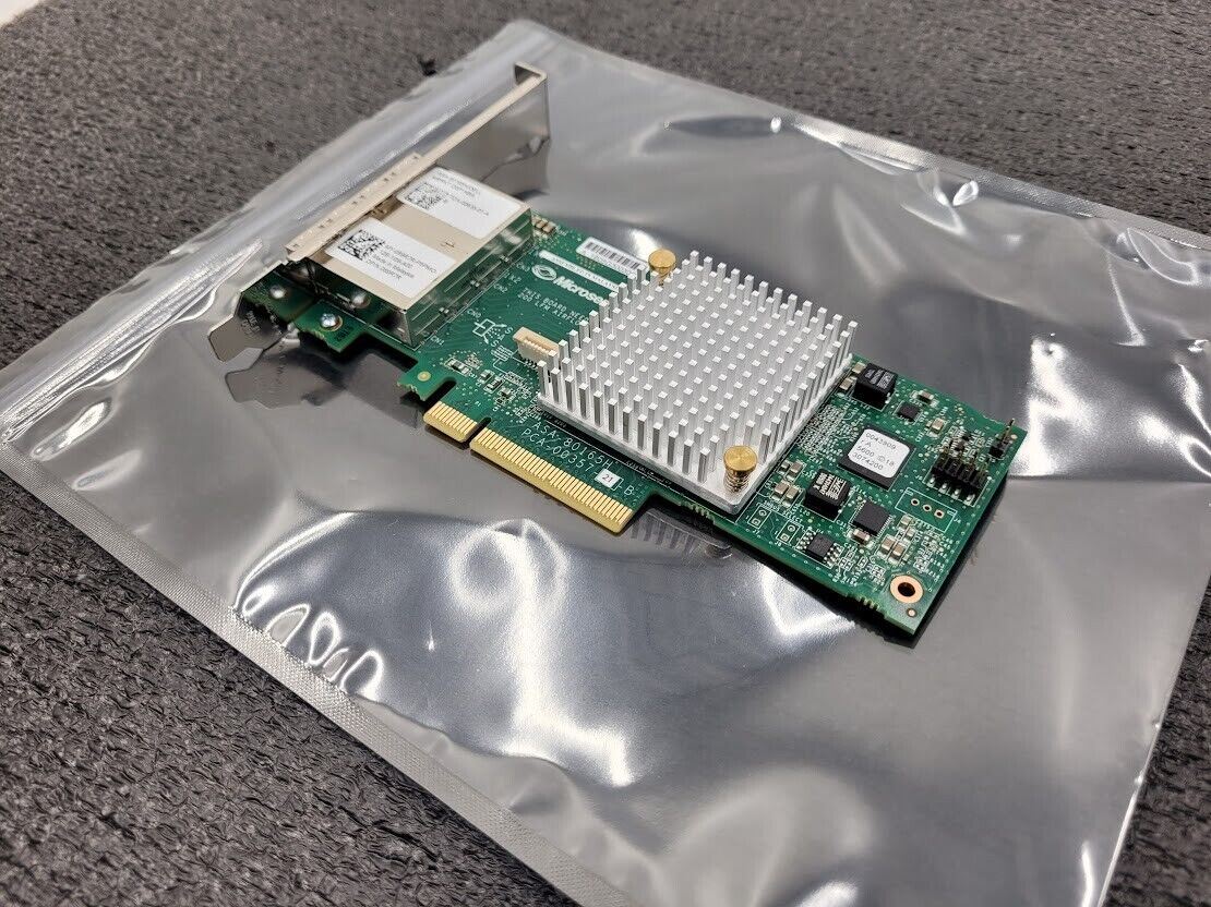 Microsemi Adaptec ASA-80165H/Dell 16 Port External SAS HBA SFF8644 PCI-E 3.0x8
