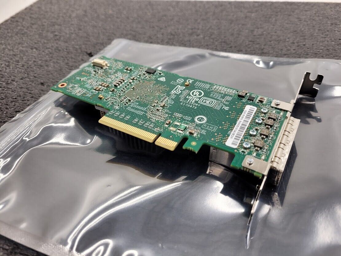 Microsemi Adaptec ASA-80165H/Dell 16 Port External SAS HBA SFF8644 PCI-E 3.0x8