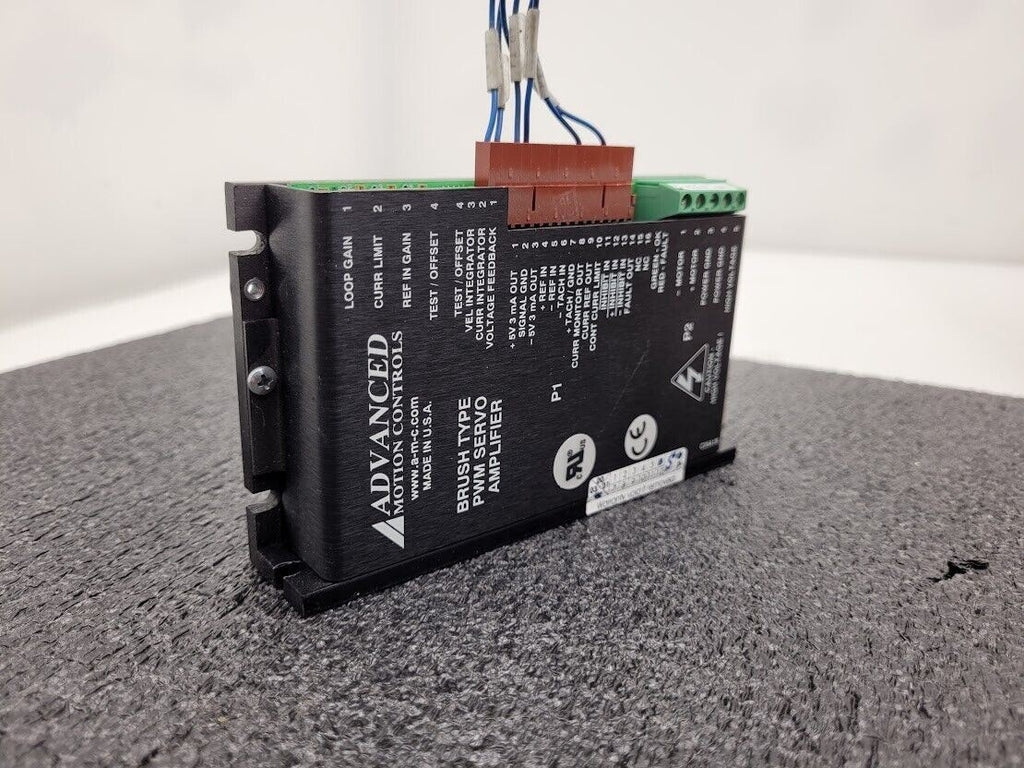 Advanced Motion Control 12A8K PWN Brush Type Servo Amplifier