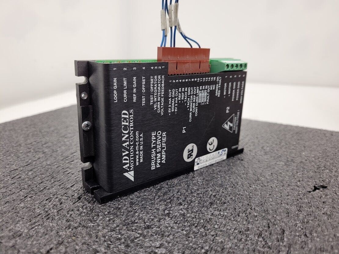 Advanced Motion Control 12A8K PWN Brush Type Servo Amplifier