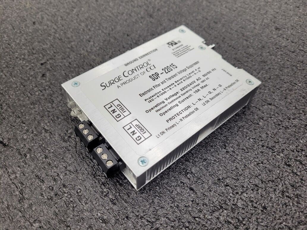 Surge Control CCI SDP-22015 Electronic Filter and Transient Voltage Suppressor