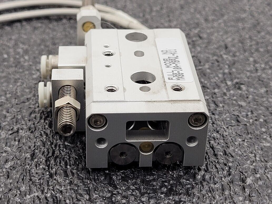 SMC MXS6-10 Pneumatic Dual Rod Cylinder Slide D-F9PW Sensors MXS6-10A-M9PWL-X11