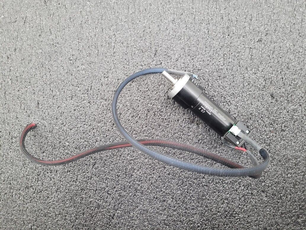 Maxon DC Motor 118752 w/ 4 Wire Encoder + 4.8:1 gearhead 166156