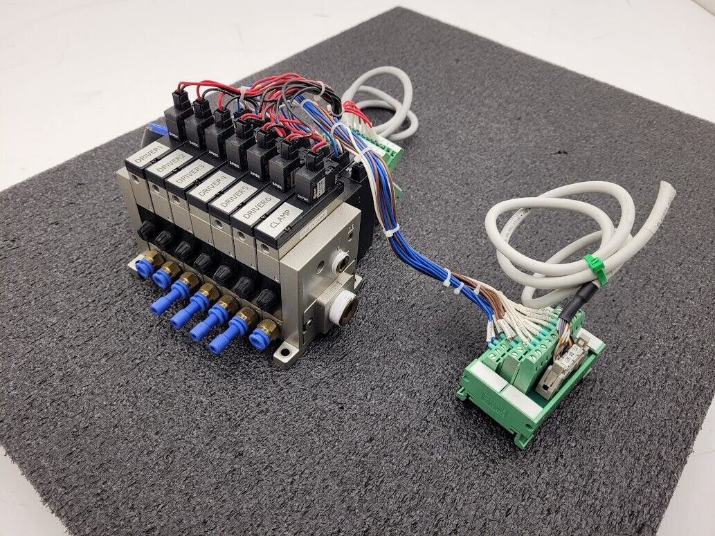 7 Unit Block SMC ZSE1-00-19C Compact Vacuum Switch Ejector NZM103H NVJ114 24VDC