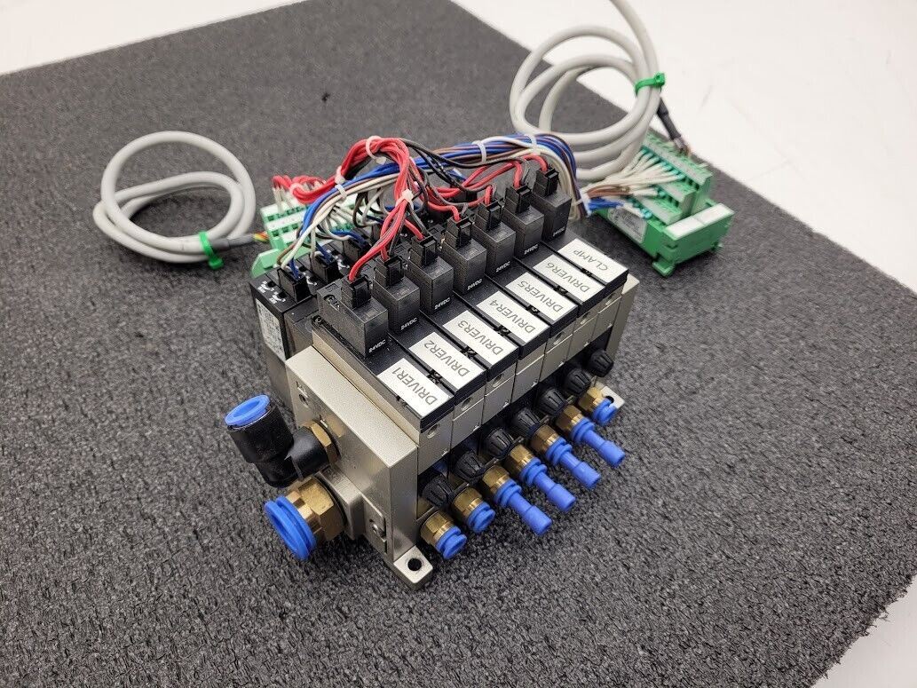 7 Unit Block SMC ZSE1-00-19C Compact Vacuum Switch Ejector NZM103H NVJ114 24VDC