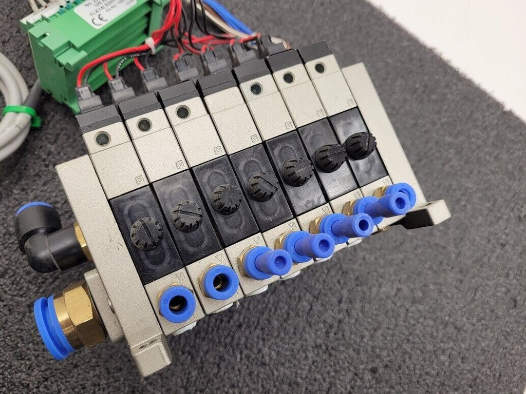 7 Unit Block SMC ZSE1-00-19C Compact Vacuum Switch Ejector NZM103H NVJ114 24VDC