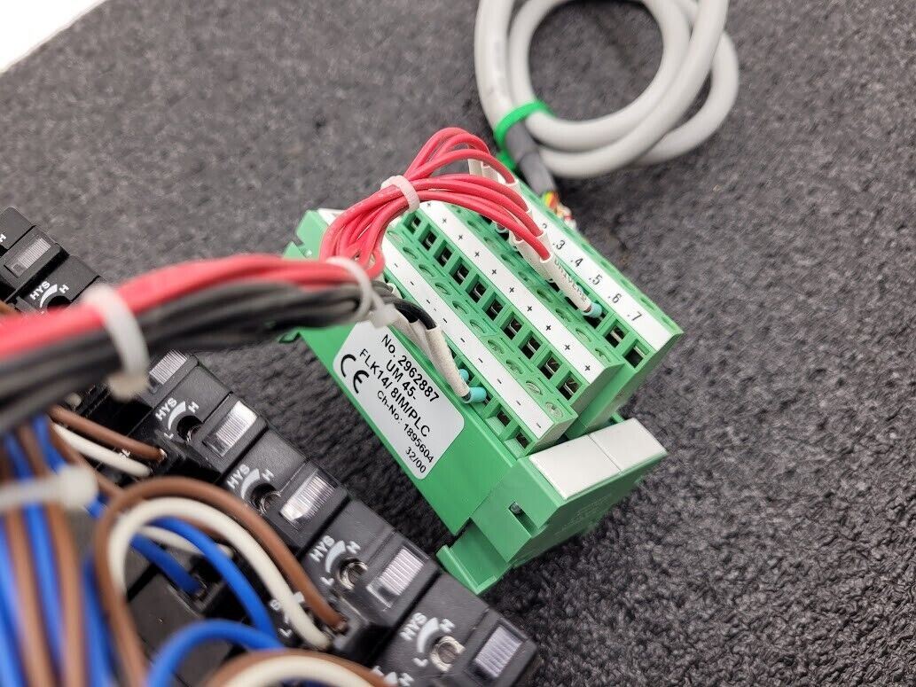 7 Unit Block SMC ZSE1-00-19C Compact Vacuum Switch Ejector NZM103H NVJ114 24VDC