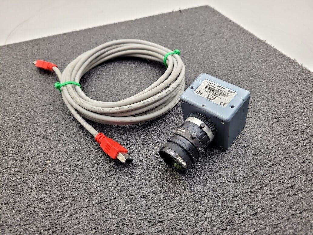 Point Grey Research Scorpion IEEE-1394 Camera SCOR-20SOM Fujinon HF9HA-1B Lens