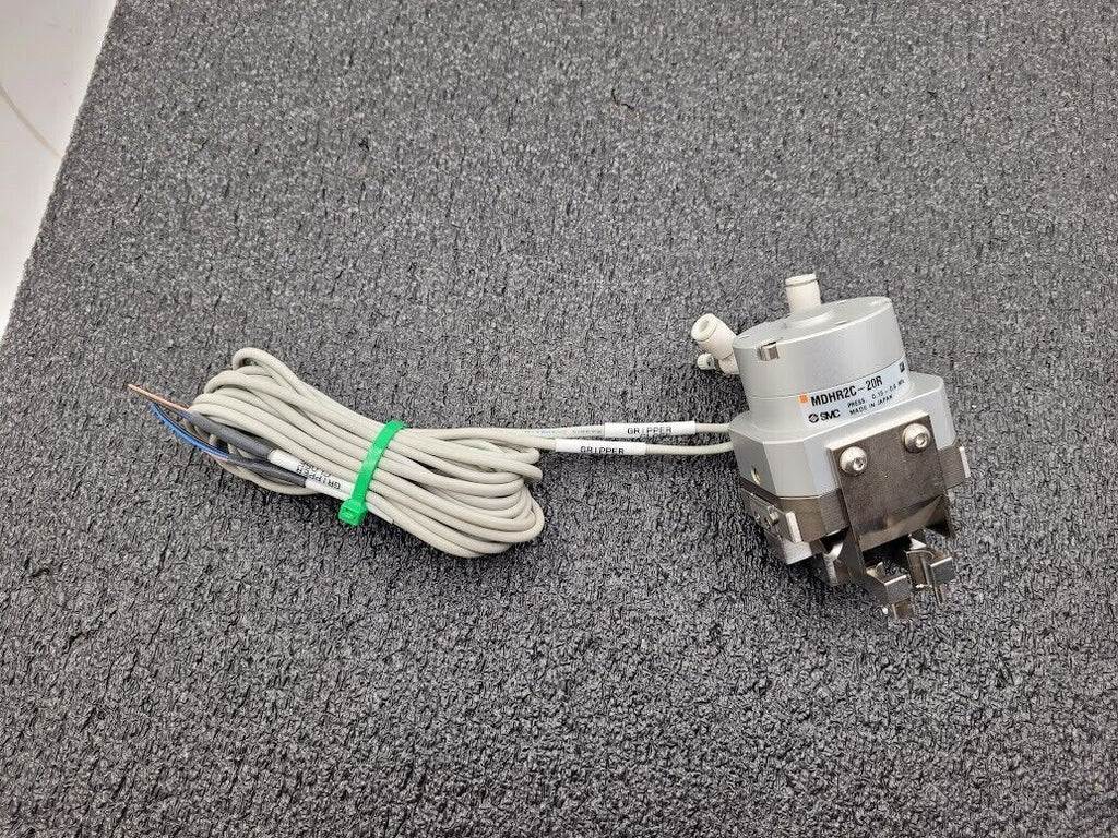 SMC MDHR2C-20R Gripper Rotary Actuated MHR Grippers w/ D-M9N Sensors