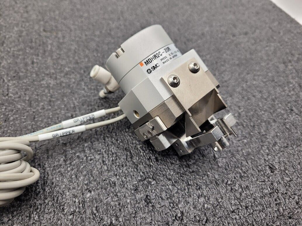 SMC MDHR2C-20R Gripper Rotary Actuated MHR Grippers w/ D-M9N Sensors